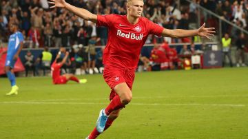 Erling Braut Haland está sorprendiendo en la UEFA Champions League.