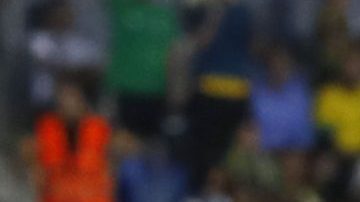 El curioso momento ocurrió en el juego de exhibición entre  exestrellas de Brasil e Israel,