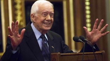 El ex presidente Jimmy Carter.