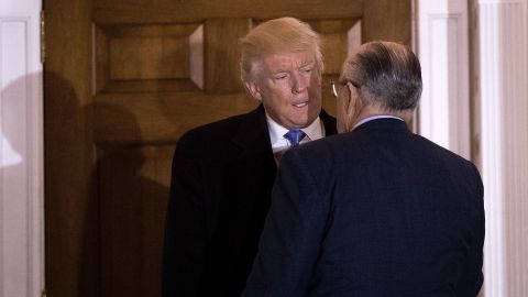 El presidente Trump y su abogado personal, Rudy Giuliani