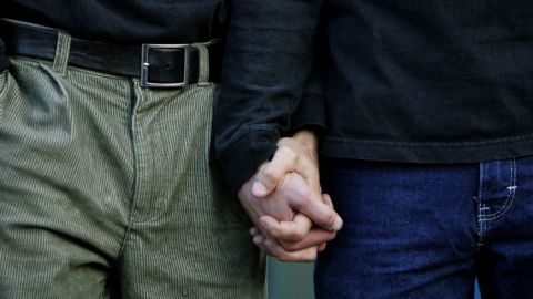 Imagen genérica de una pareja gay.