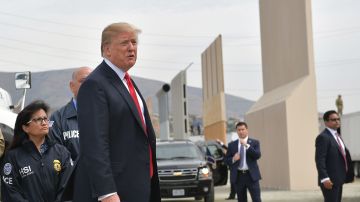 Trump ha sido insistente en la construcción del muro fronterizo.
