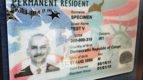 La "green card" se puede otorgar por reunión familiar.