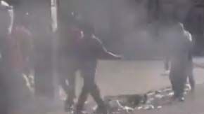 El fuego ha llenado las calles de Haití como parte de las protestas.