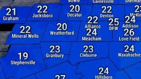 El Servicio Nacional de Meteorología ha emitido una vigilancia por helada.