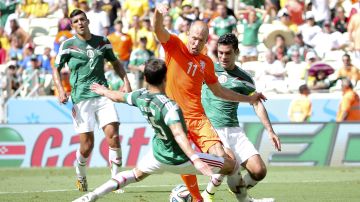 México vs. Holanda en Brasil 2014, el partido donde nació la rivalidad.