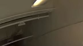 En el video se ve el momento exacto en que el entrenador despoja al estudiante de una escopeta con la cual pretendía quitarse la vida.