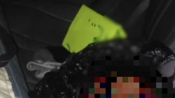 Los detienen por revisión de rutina y les encuentran una cabeza humana y un narcomensaje