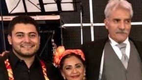 José Mireles con su ahora esposa Estephania Valdés.