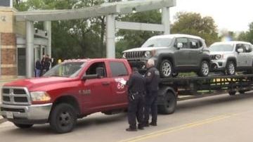 Según la Fiscalía del Condado Harris, la pareja iba dentro del vehículo cuando se originó el altercado.