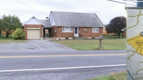 La casa donde vivían, al norte de Filadelfia