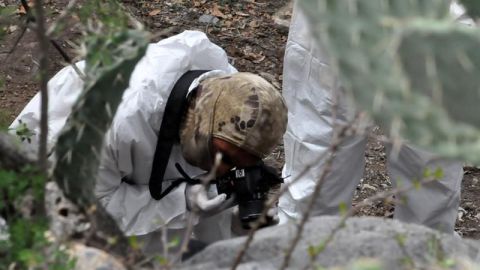 La fosa clandestina estaba cerca del Puente Internacional Anzalduas, en Reynosa (México).