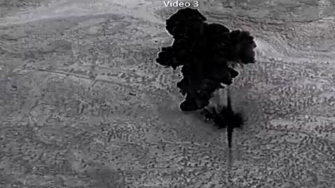 Tomas aéreas muestran cómo ocurrieron los hechos.