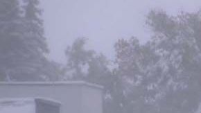 Los efectos de la tormenta de nieve en Montana.