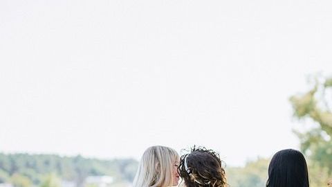 La idea de esta novia encantó a los usuarios de Facebook.