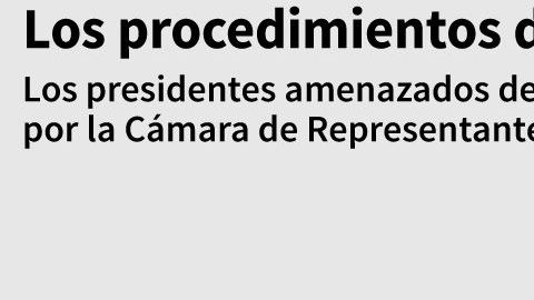 Aunque la Cámara de Representantes apruebe la destitución, el Senado tiene que ratificarla.