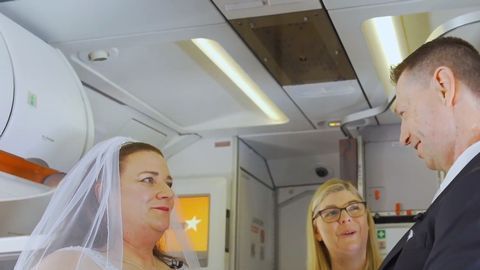 Boda por todo lo alto.