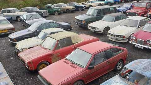 Autos encontrados en Inglaterra fueron subastados