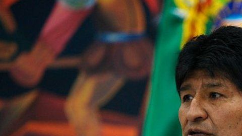 Evo Morales.