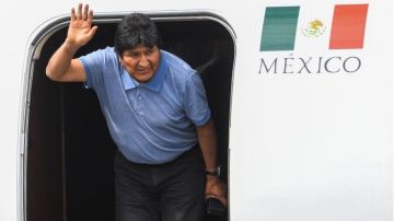 Evo Morales pidió asilo en México.