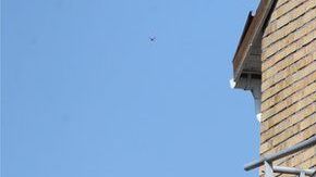 Así quedó un edificio en la ciudad sueca de Linkoping, tras una explosión en junio.