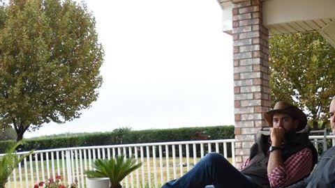 Jared Jones, en su casa de la comunidad LeBarón,