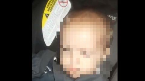 La bebé fue salvada por su mamá en plena emboscada.