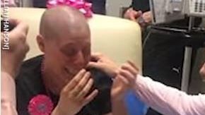 La chica no podía creer lo que estaba viviendo.