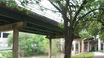 Allen Parkway en Houston.