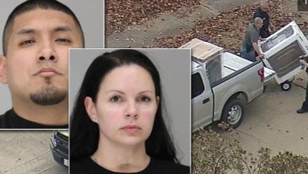 Los policías acusados de robo.