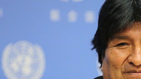 Evo Morales.