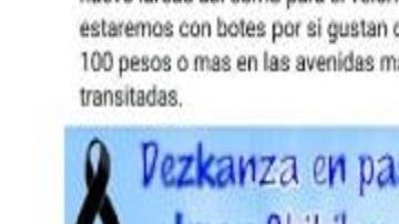 Familia de sicario del Cártel del Noreste piden dinero para darle cristiana sepultura