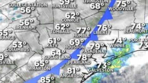 Se informa que por lo noche la temperatura descenderá unos 20 grados.