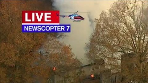 Fuego en Yorktown Heights