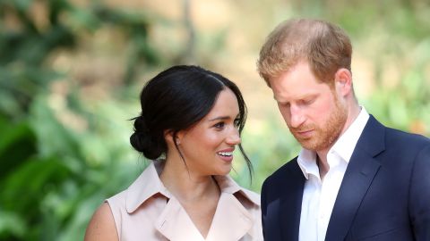 Meghan Markle y el príncipe Harry.