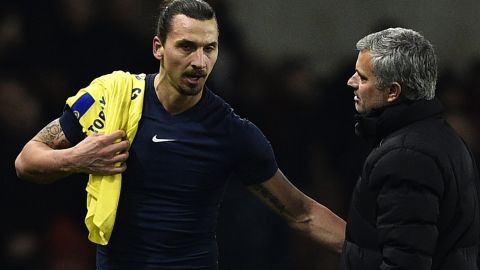 Ibrahimovic y Mourinho podrían reencontrarse en la Premier League.