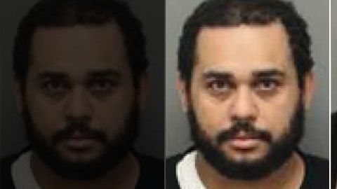 La agencia puso de ejemplo a estos inmigrantes capturados en  Carolina del Norte.