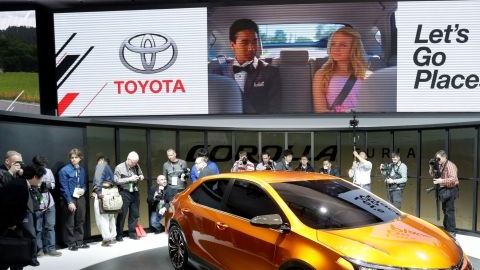 El diseño del Corolla 2014 establece continuidad con sus 'hermanos mayores', los modelos Camry y Avalon.