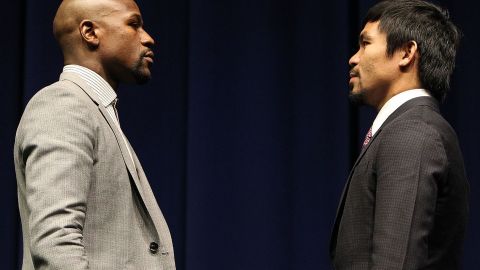 Pacquiao y Jack Ma lanzaron un reto a Floyd Mayweather.