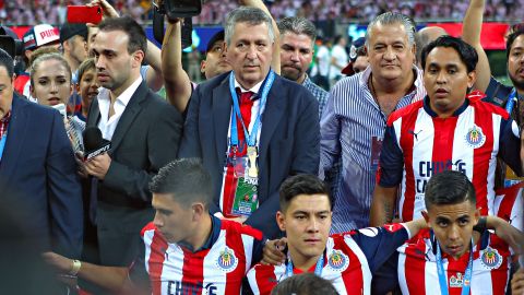 Jorge Vergara, una última vez en el estadio de Chivas.