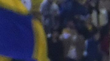 Los jugadores de Tigres posaron con máscaras.