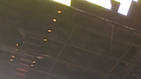 La arena del MGM Grand en las peleas preliminares.