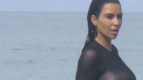 Kim Kardashian.