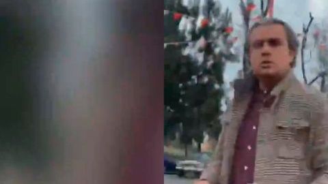 El sujeto después de disculpó con la mujer.