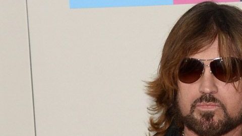 Miley y su padre Billy Ray.