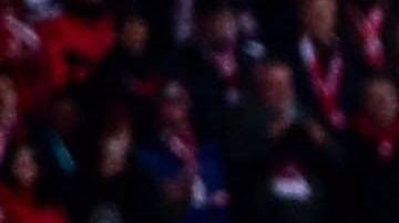 La conmemoración de la caída del muro que se realizó en el estadio olímpico de Berlín.