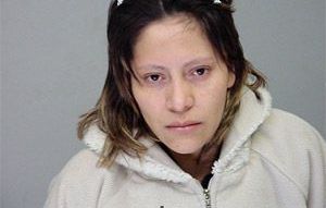 Olga Franco del Cid tras ser arrestada en 2008