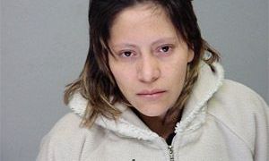 Olga Franco del Cid tras ser arrestada en 2008