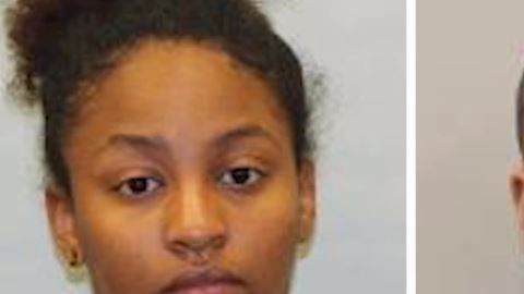 John Terell, de 28 años, Roekeicha Brisby, de 26 años, acusados.