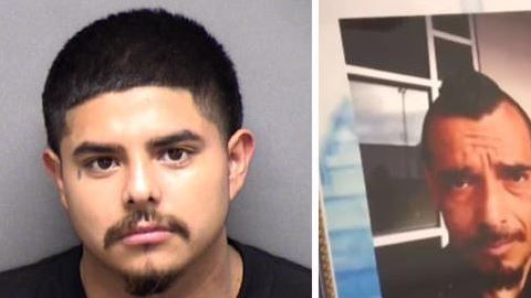 Gabriel Matthew Montoya fue arrestado (izq).